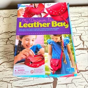 KidzMaker My Designer Faux Leather Bag Make-It-Yourself Kit
